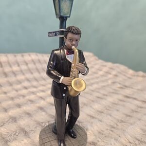 Saxophone Player Figurine On Bourbon St NOLA